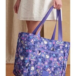 New Disney Vera Bradley Belle's Friends Drawstring Family Tote Beauty & Beast